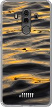 Huawei Mate 10 Pro Hoesje Transparant TPU Case - Water Waves #ffffff