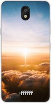 LG K30 (2019) Hoesje Transparant TPU Case - Cloud Sunset #ffffff