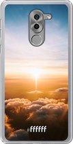 Honor 6X Hoesje Transparant TPU Case - Cloud Sunset #ffffff