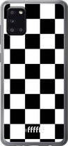 Samsung Galaxy A31 Hoesje Transparant TPU Case - Checkered Chique #ffffff