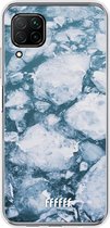 Huawei P40 Lite Hoesje Transparant TPU Case - Arctic #ffffff