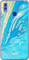 Honor Note 10 Hoesje Transparant TPU Case - Endless Azure #ffffff