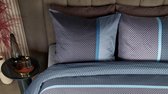 Kardol Alluring Dekbedovertrek - Lits-jumeaux - 240x200/220 cm - Blauw