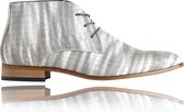 Seashore - Maat 47 - Lureaux - Kleurrijke Schoenen Voor Heren - Veterschoenen Met Print