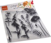 Marianne Design Clear stamps - Colorful Silhouette Wilde Bloemen