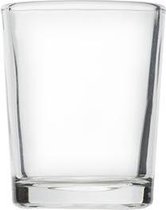Theelichthouder Glas D5.6xh6.7cm