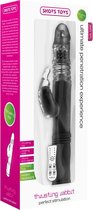 Thrusting Rabbit - Black - Rabbit Vibrators - Happy Easter!