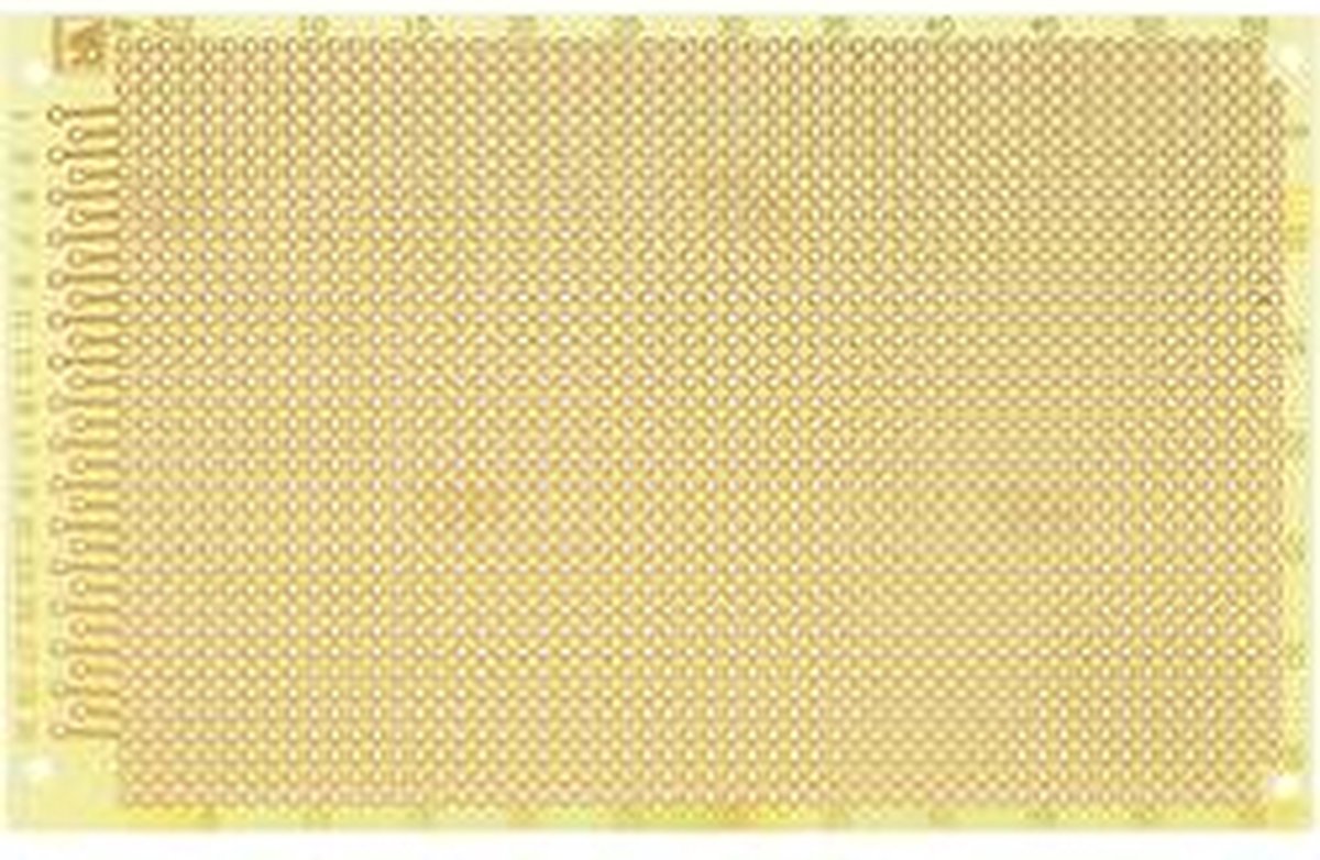 Rademacher WR-Typ 912 Experimenteer printplaat Epoxide (l x b) 16 cm x 10 cm 35 µm Rastermaat 2.54 mm Inhoud 1 stuk(s)