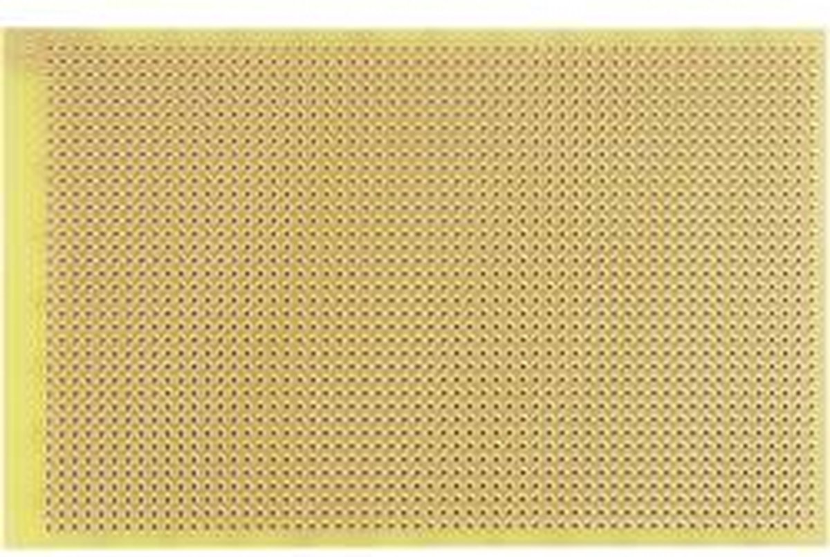 Rademacher WR-Typ 830-EP Experimenteer printplaat Epoxide (l x b) 16 cm x 10 cm 35 µm Rastermaat 2.54 mm Inhoud 1 stuk(