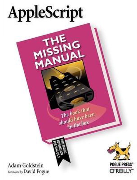 Applescript: The Missing Manual - cover
