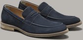 ROY Instapper Blauw Nubuck