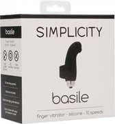 BASILE Finger vibrator - Black - Bullets & Mini Vibrators
