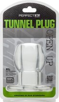 Tunnel Plug - X- Large - Transparent - Butt Plugs & Anal Dildos