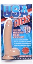 USA Cocks Dual Density 10" - Skin - Maxi Dildos