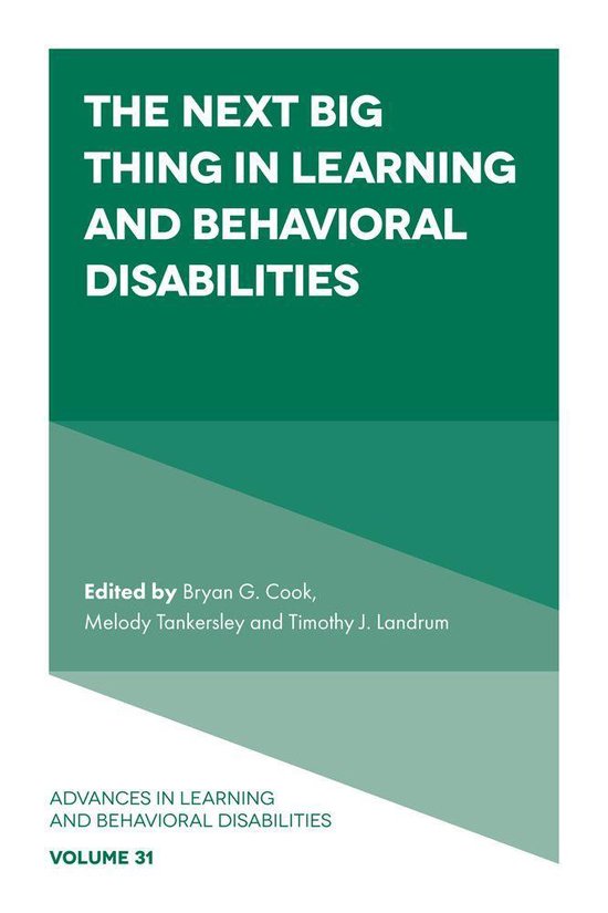 Advances in Learning and Behavioral Disabilities 31 - The Ne ... - cover