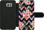 Wallet case - geschikt voor Samsung Galaxy S6 - Floral N°2