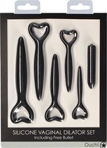 Silicone Vaginal Dilator Set - Black - Dilator