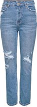 Only EMILY LIFE High Waist Straight Fit Dames Jeans - Maat W27 X L34