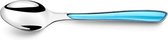 Amefa Eclat - Blauw - Koffielepel - RVS - (Set van 12) en Yourkitchen E-kookboek