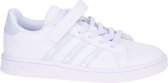 adidas Grand Court C sneakers meisjes wit/licht blauw