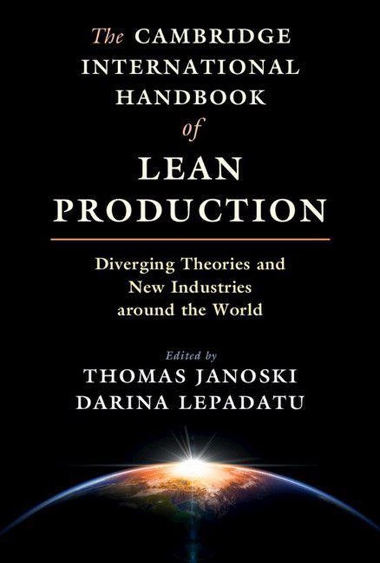 The Cambridge International Handbook of Lean Production - cover