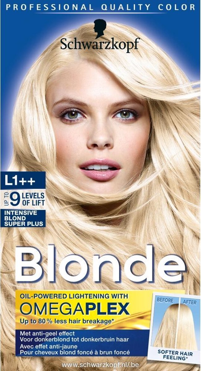 Schwarzkopf Blonde Intensive Blond Super Plus - 3 st - voordeelverpakking
