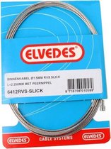 Elvedes Achterrem Binnenkabel 2250/ 1,5 Mm Rvs Met Peernippel