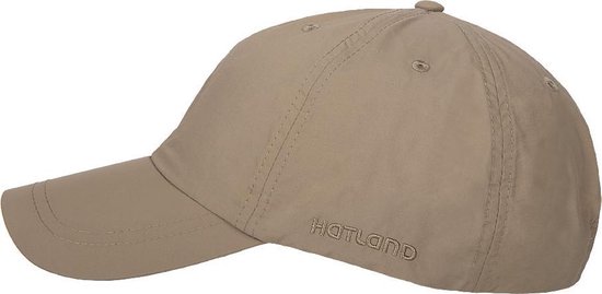 Hatland - Verkoelende UV pet voor heren - Laredo Cooldown - Khaki - maat Onesize