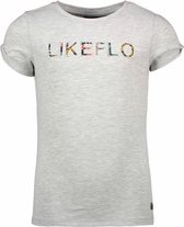 Like Flo T-shirt meisje grey melee maat 116