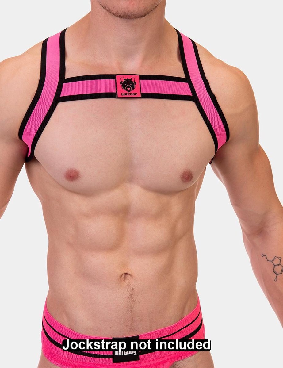 Jockstrap Barcode Berlin Cosme - String Homme Sportif Et Sexy - Blanc