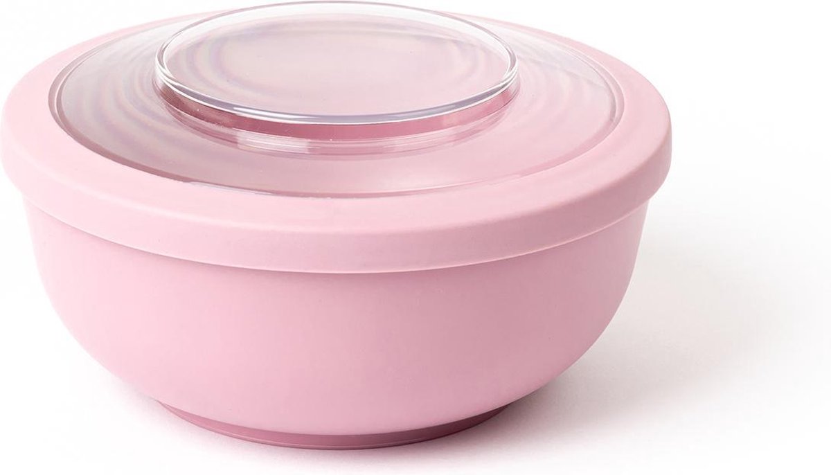Amuse Life Lunch Bowl - Lunchbox - Vershouddoos met Tritan Deksel - Onverwoestbaar - 2000 ml - Roze