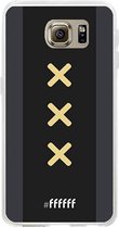 6F hoesje - geschikt voor Samsung Galaxy S6 -  Transparant TPU Case - Ajax Europees Uitshirt 2020-2021 #ffffff