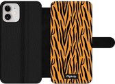 Wallet case - geschikt voor iPhone 11 Pro Max - Tijgerprint