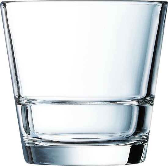 hangen Alternatief voorstel Slaapkamer 24x Tumbler waterglazen transparant stapelbaar 210 ml - Glazen -... |  bol.com
