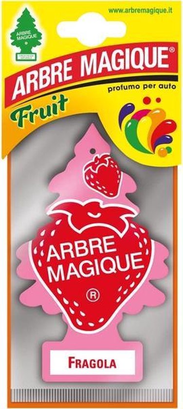 Arbre Magique Luchtverfrisser Fragola Rood/roze