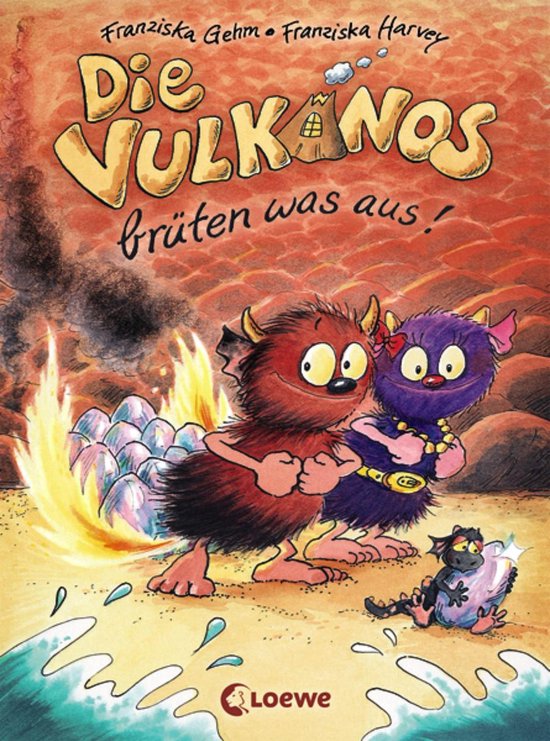 Die Vulkanos 4 - Die Vulkanos brüten was aus! (Band 4) - cover
