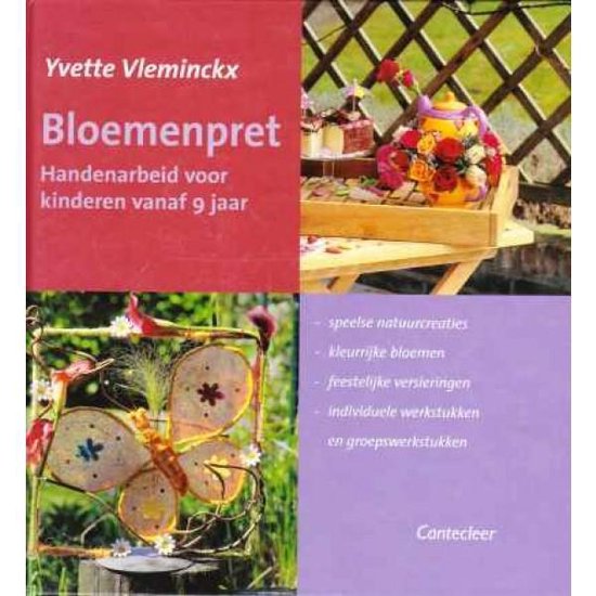Cover van het boek 'Bloemenpret' van Yvette Vleminckx
