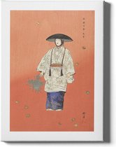 Walljar - Tsukioka Kôgyo - Theater Hanagatami - Muurdecoratie - Poster met lijst