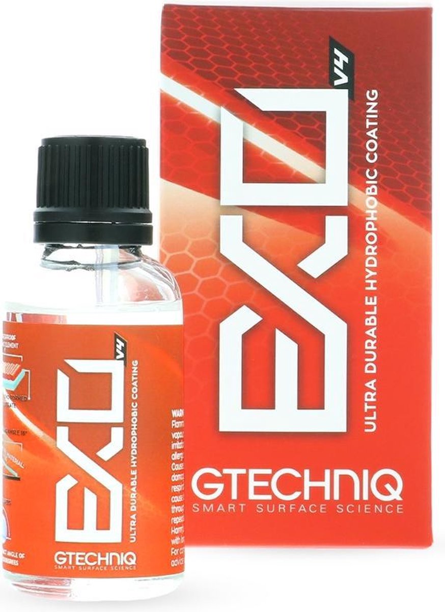 Gtechniq EXOv4 Ultra Durable Hydrophobic Coating - 30 ml