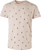 No Excess T-Shirt Mannen Khaki, M