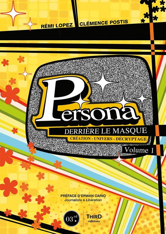 Persona 1 - Persona : Derrière le masque - Volume 1 - cover