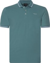Cavallaro Napoli - Heren Polo - Garmino  - Teal Green  - Maat