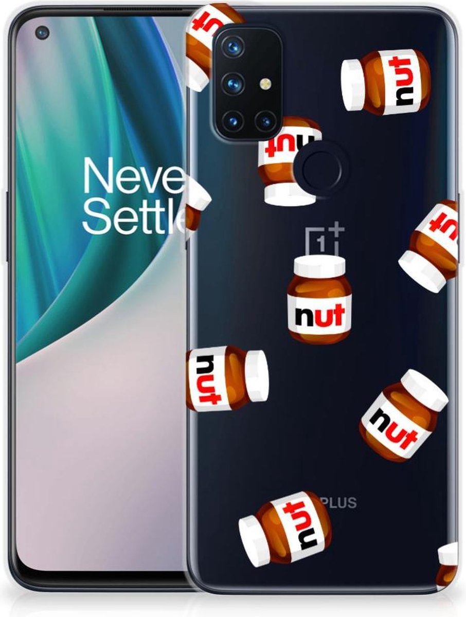 OnePlus Nord N10 5G Siliconen Case Nut Jar