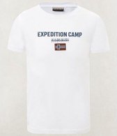Napapijri Kids Sonthe T-shirt Wit Wit 8 jaar/128