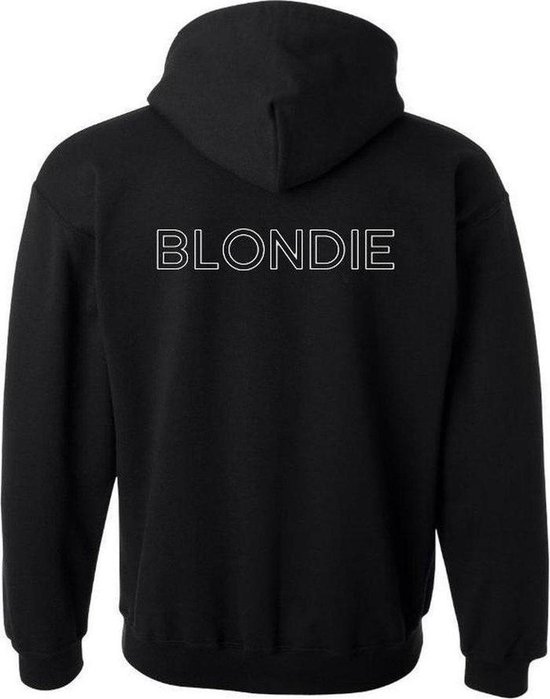 Blondie & Brownie Hoodie (Blondie - Maat XL) | BFF Koppel Sweater | Best Friends Forever