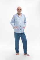 Martel- Antoni- pyjama- blauw 100% katoen 3XL