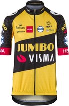 AGU Replica Kids Fietsshirt Team Jumbo Visma 2021 - Geel - 110 - 116