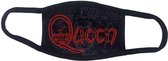 Queen Masker Red Retro Logo Zwart