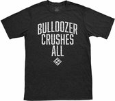 Machine Head Heren Tshirt -L- Bulldozer Grijs