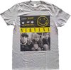 Nirvana - Bleach Cassettes Heren T-shirt - 2XL - Grijs